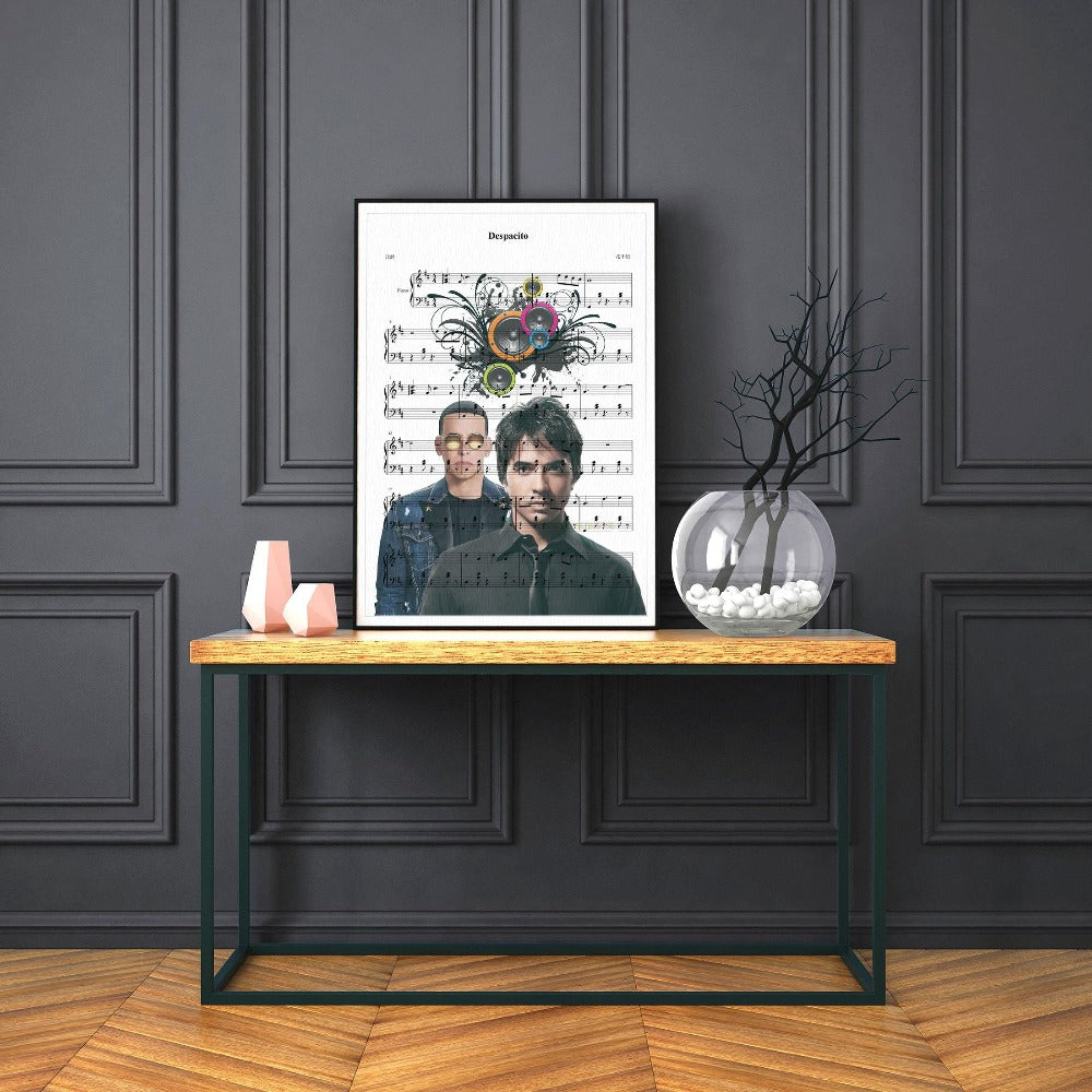 This framed wall art makes an ideal gift for music lovers. Featuring the lyrics from Luis Fonsi's "Despacito", this high-quality poster is sure to be treasured for years to come. It makes a thoughtful wedding, anniversary or birthday gift for a special someone. Enjoy the timeless appeal of wall art featuring your favorite songs and lyrics. - 98types