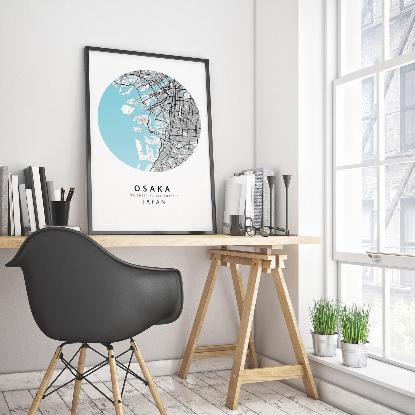Get your bearings in the amazing city of Osaka with this Street Map Print. This Japan Map Art Poster is the perfect way to keep track of all the exciting places you visit. With clear and easy to read labeling, you'll be able to track your adventures and see where you've been and what you've seen with ease. A beautiful and stylish addition to any room, this Street Map Print is a must-have for anyone who loves to travel.