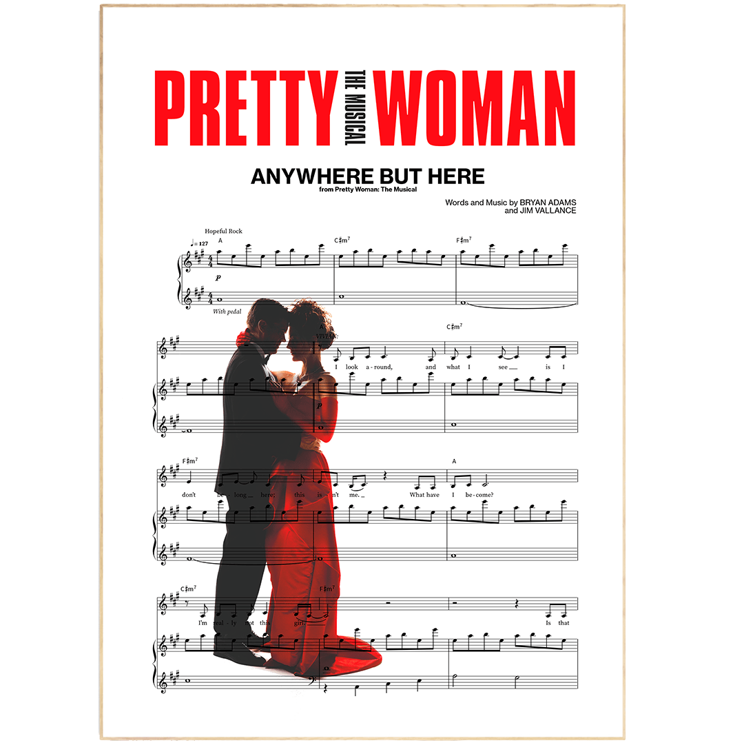 This is a very high quality poster. We absolutely love the simple but striking design of this poster. It would be perfect to decorate your kitchen or dining room. It would also make the perfect gift for any Pretty Woman fan.