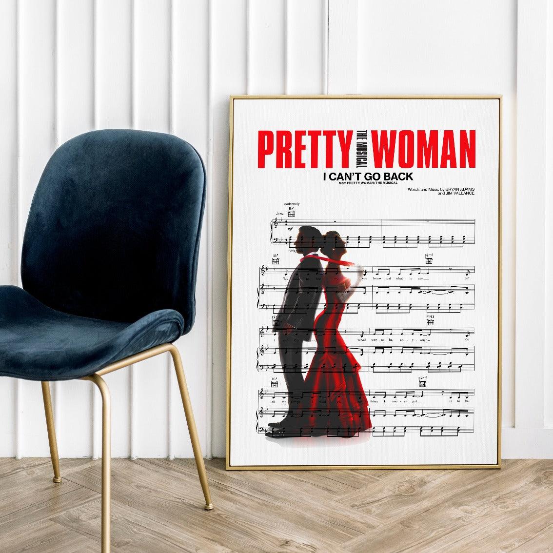 This Pretty Woman - I CAN'T GO BACK Poster is a must-have for any music lover. With its great quality printing and simple design, it's perfect for hanging in your kitchen or dining room. Plus, it makes a great gift for any occasion. And with free fast delivery, you can't go wrong.