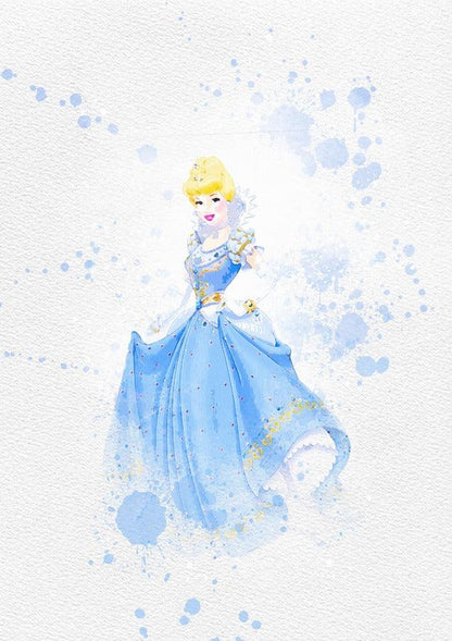 Set of 6 Disney Princess PRINTABLE Print - 98types
