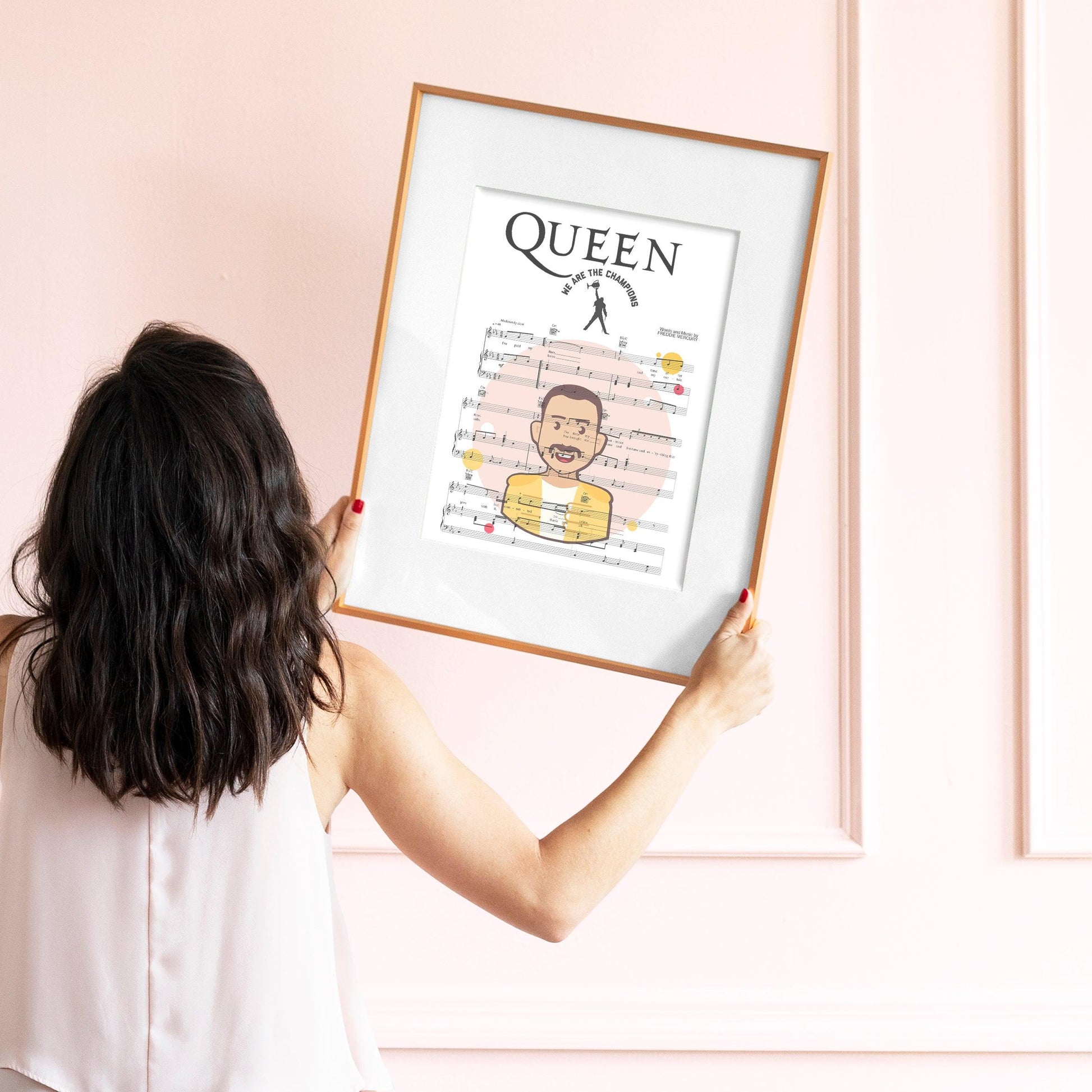 Queen - We Are The Champions Print - 98types