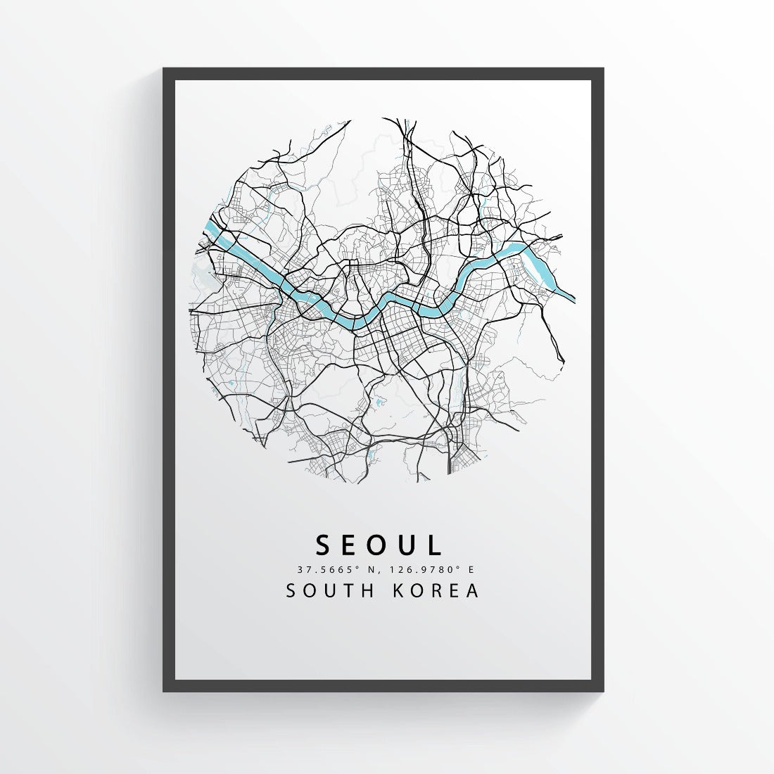 Explore an amazing city with this detailed print of Seoul, South Korea. Wander the streets of Seoul by following this intricate map. Packed with landmarks, this map is a must-have for any traveler or history buff. With its vibrant colors and artful design, this print is a beautiful way to commemorate your time in Seoul. Hang it on your wall as a reminder of your amazing trip.