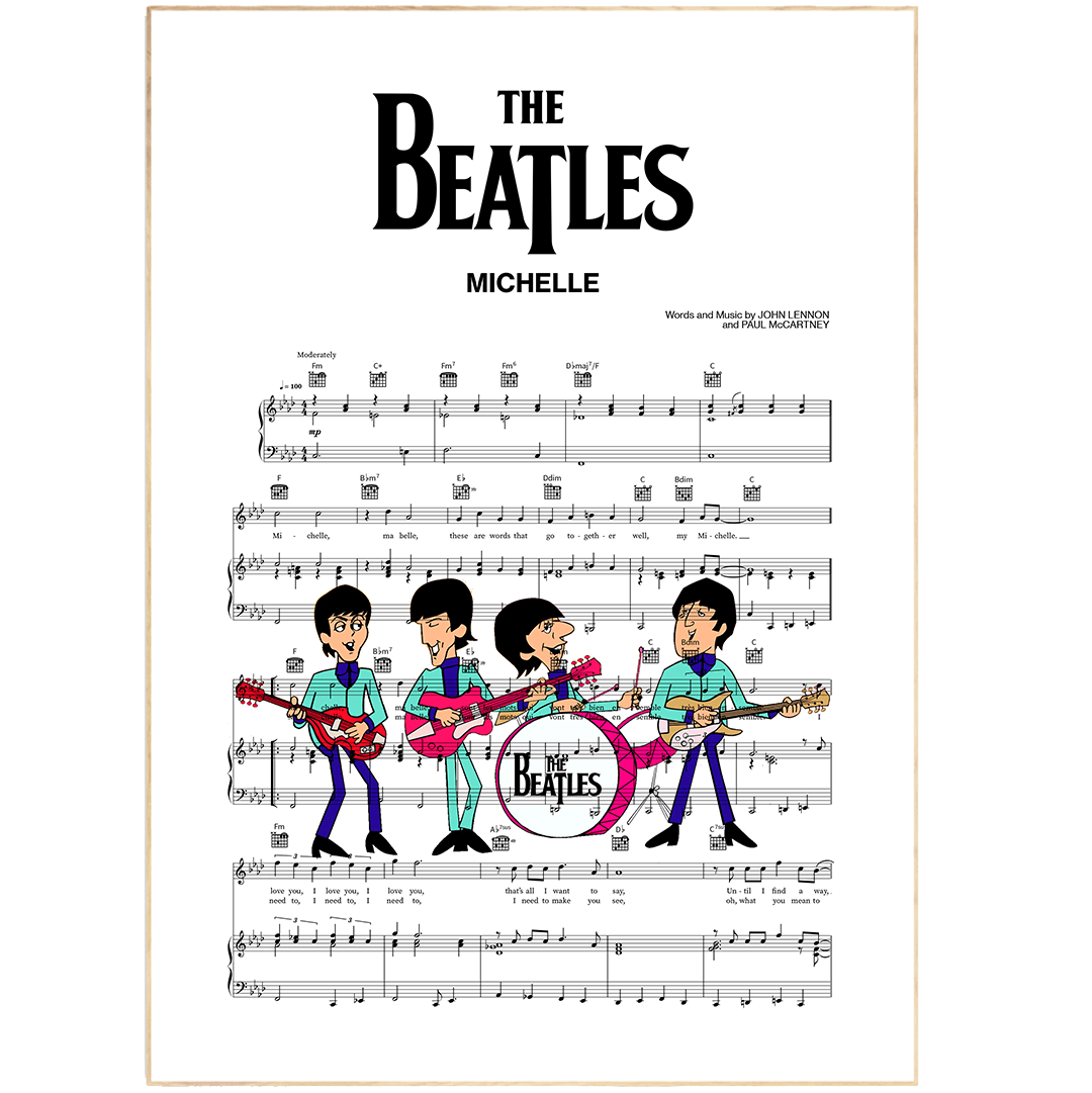This print is perfect for any Beatles fan, and will look great on any wall including in living rooms, offices, bedrooms and more.