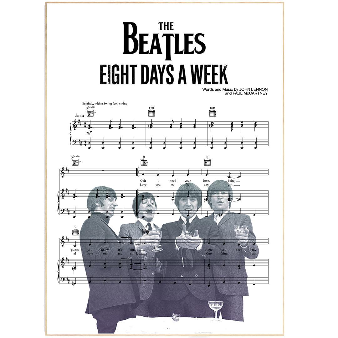 The Beatles - Eight Days A Week Poster - 98types