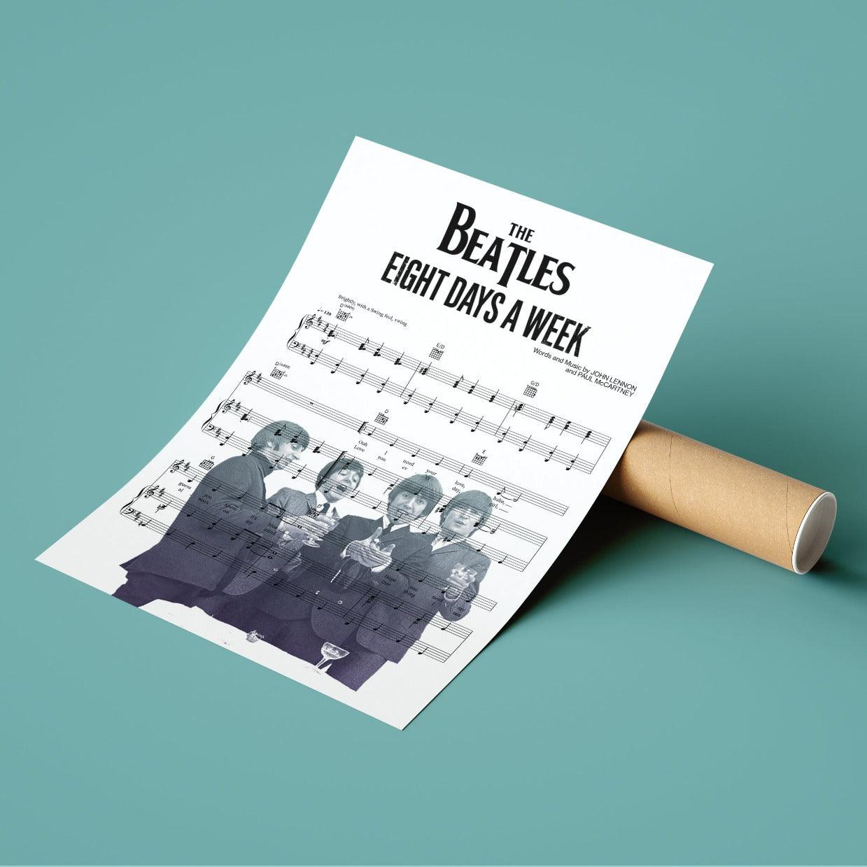"Eight Days a Week" is a song by the English rock band the Beatles. It was written by Paul McCartney and John Lennon based on McCartney's original idea.