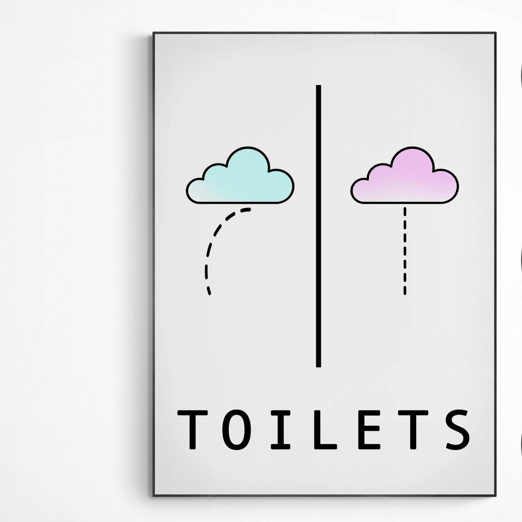 Dress up your downstairs loo in style with these cheeky, humorous prints! Our range of classy, colourful bathroom wall art will make you smile and reflect your personality, without breaking the bank. Spruce up your bathroom walls today! 98types