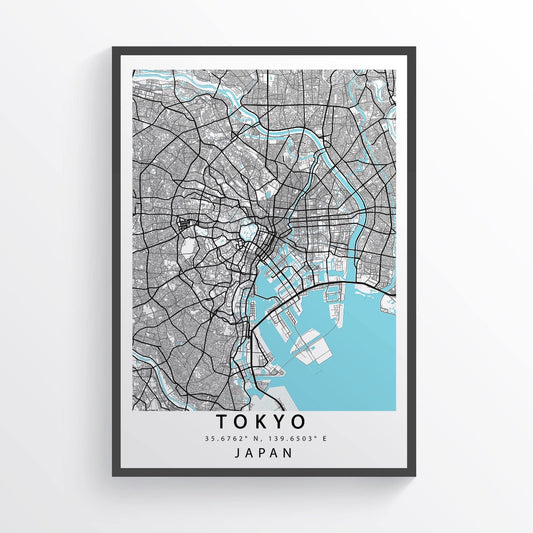 Get lost in the wonder of Tokyo with this Tokyo City Map Print. This map print is the perfect way to bring the city's energy and vibrancy into your home. With its intricate details and bold colors, this map print is sure to add a touch of adventure to any room. Plus, it makes for a great conversation starter. So, whether you're a world traveler or just a armchair adventurer, this map print is a must-have for any map lover. - 98types