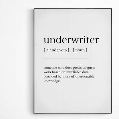 Underwriter 