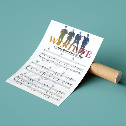Westlife • I Wanna Grow Old With You Print